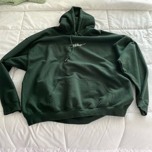 Forest Green Vintage Nike Hoodie